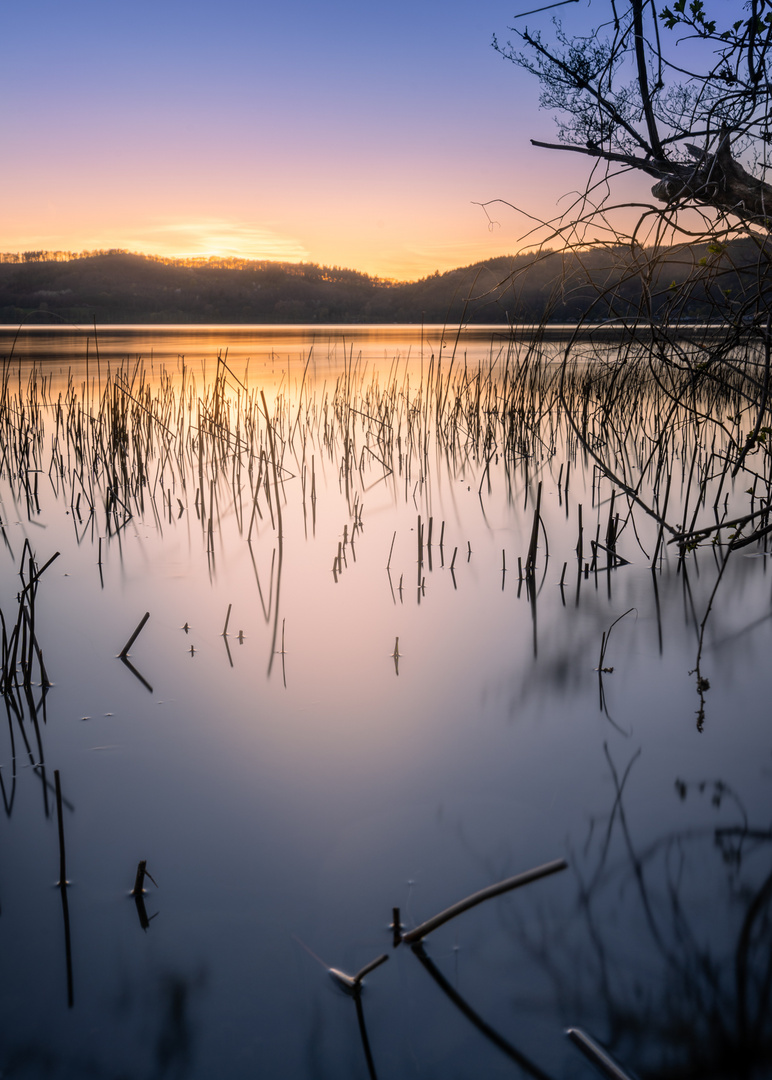 Sunset am Laacher See (2)