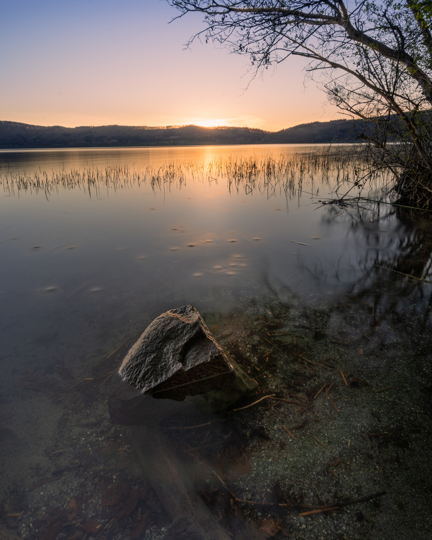 Sunset am Laacher See 