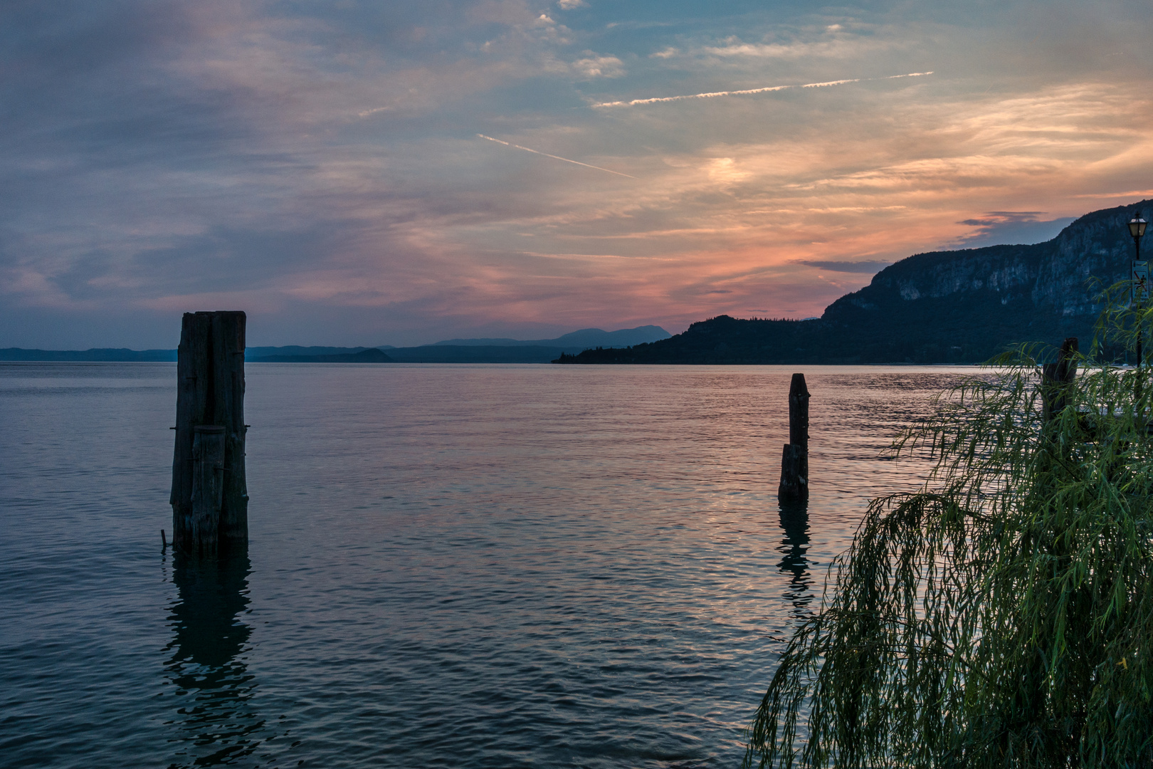 Sunset am Lago di Garda