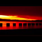 Sunset am Lake Tahoo
