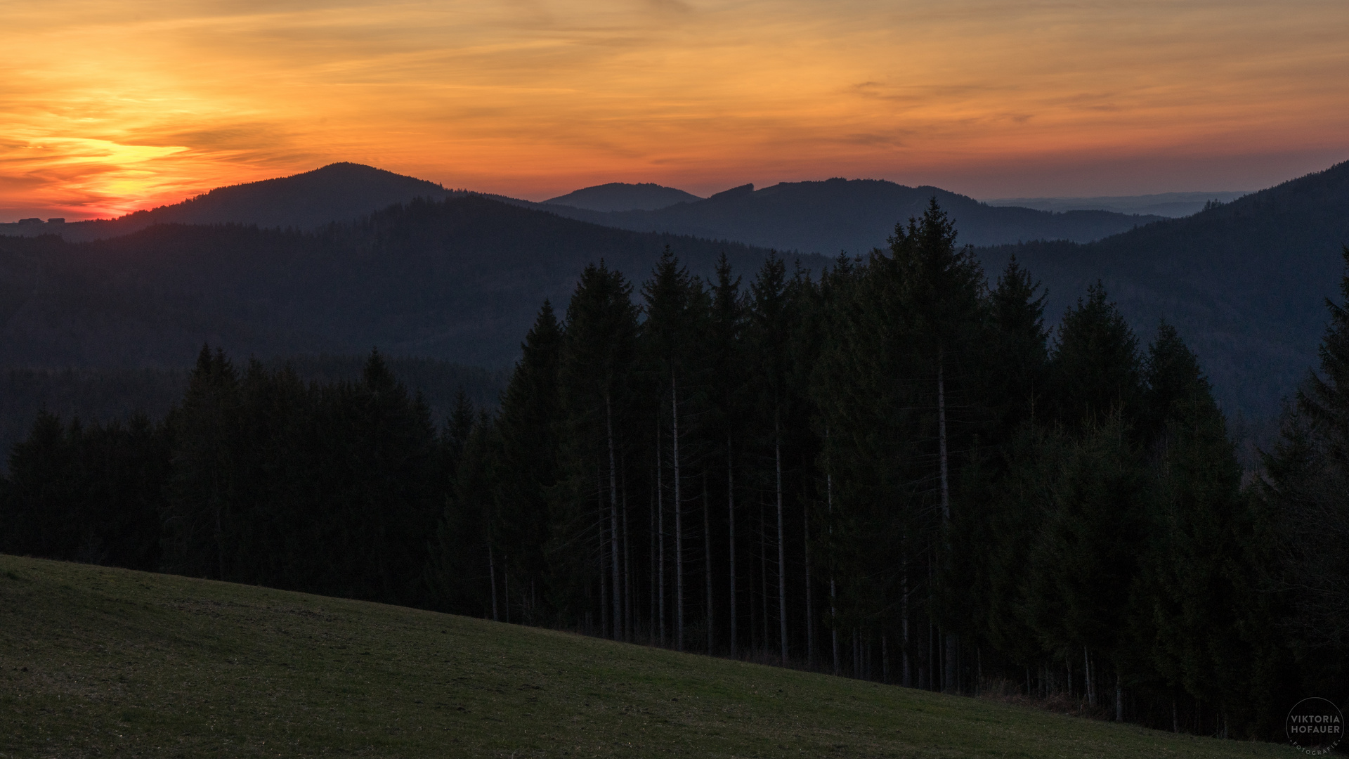Sunset am Lichtenberg