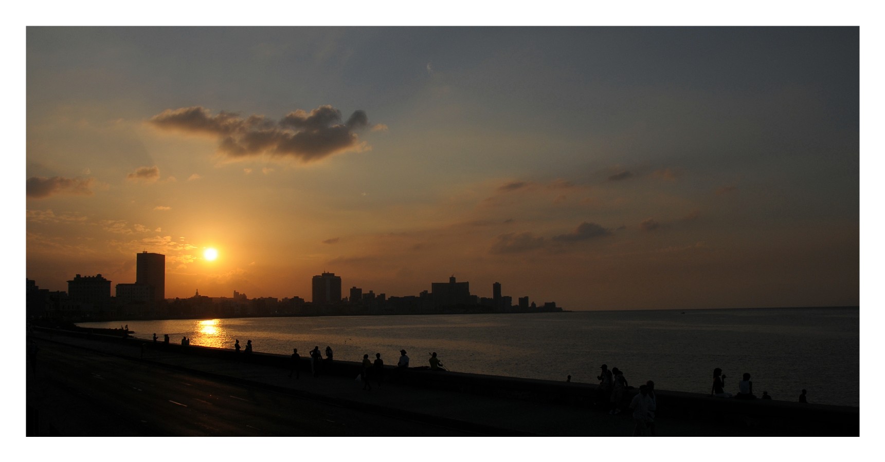 Sunset am Malecon