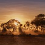 Sunset am Mary River