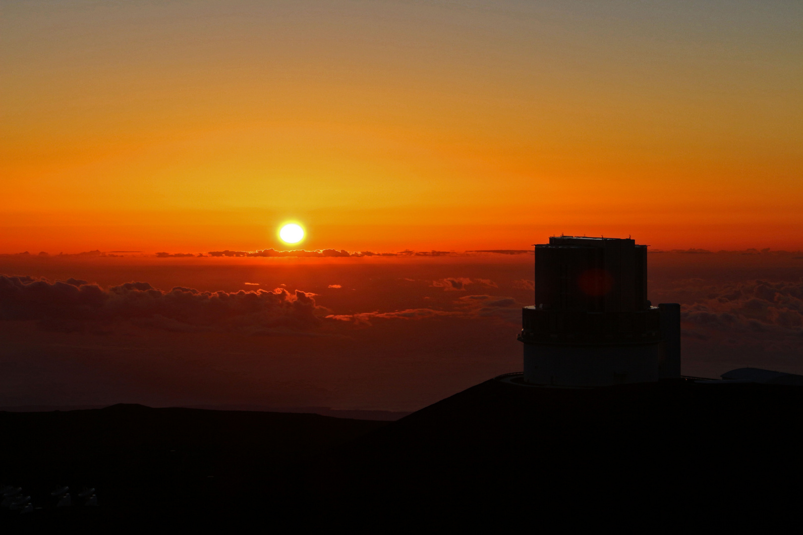 Sunset am Mauna Kea