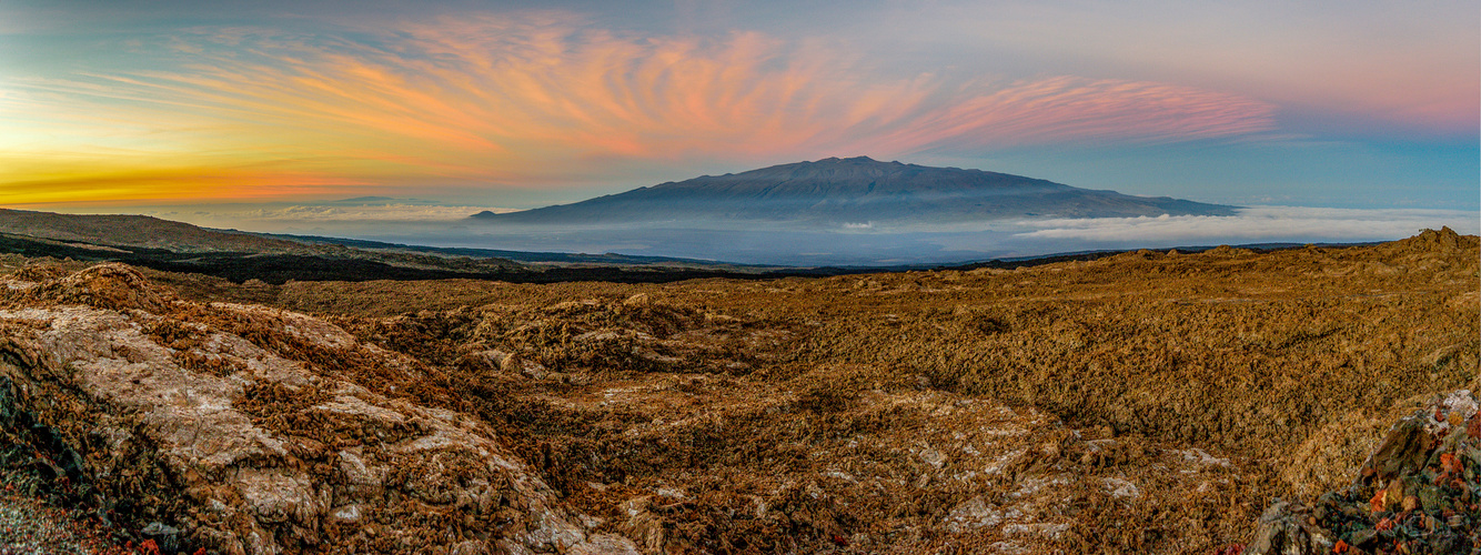 Sunset am Mauna Kea