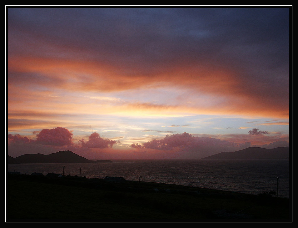 Sunset am Meer