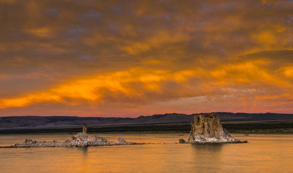 Sunset am Mono Lake