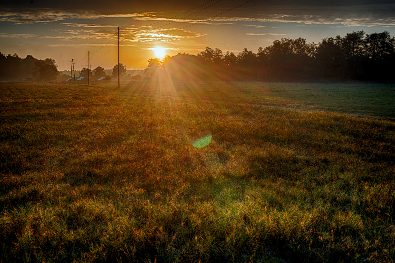 Sunset am morgen