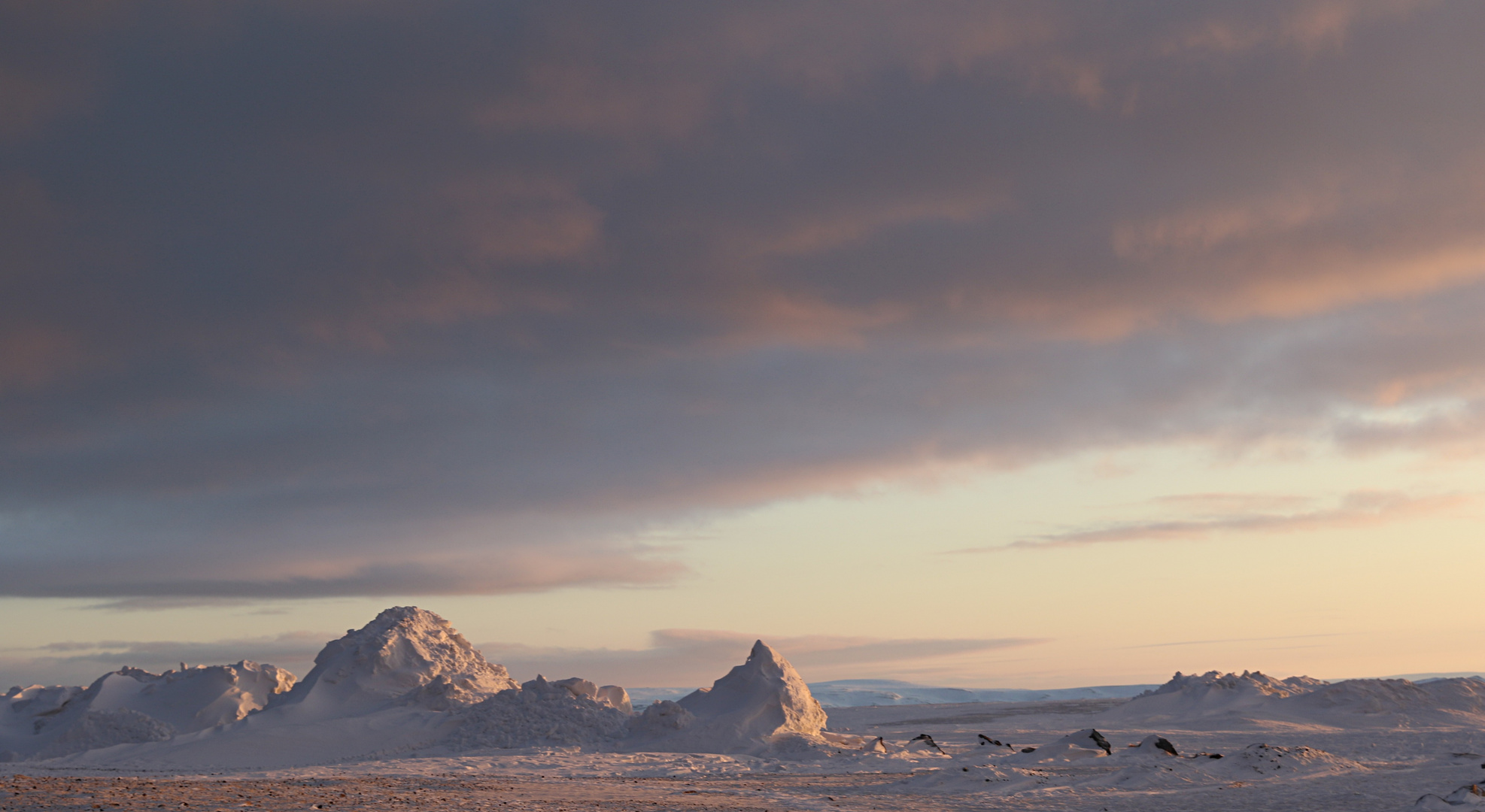 Sunset am Nordkap ...