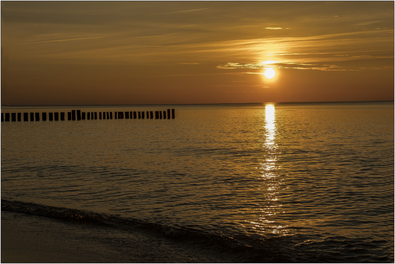 Sunset am Ostseestrand #2