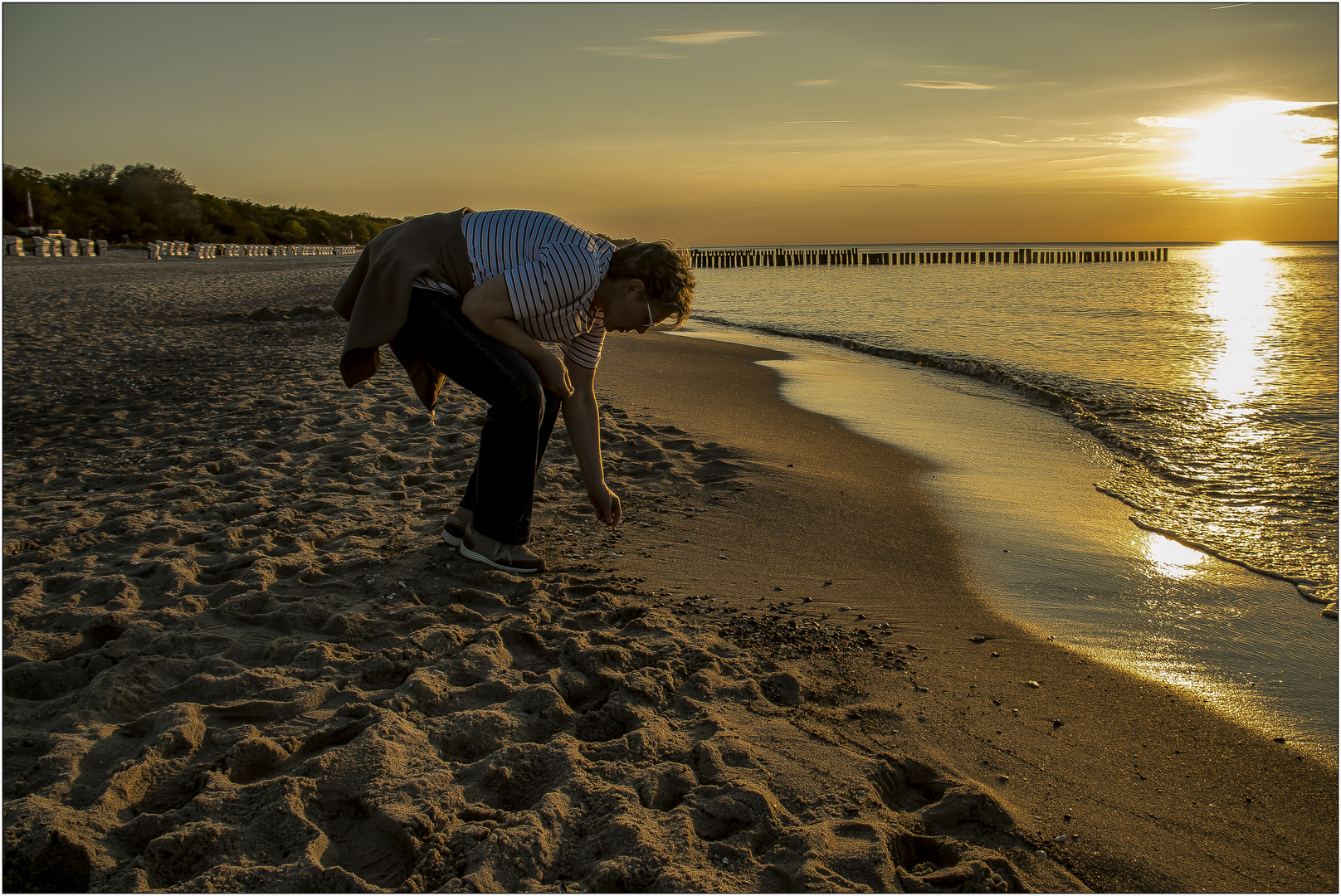 Sunset am Ostseestrand #3