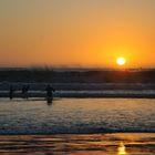 Sunset am Pacific Beach in San Diego