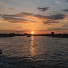 sunset am Rhein 1