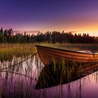 Sunset am Skogshyltasjön-Smaland-Schweden