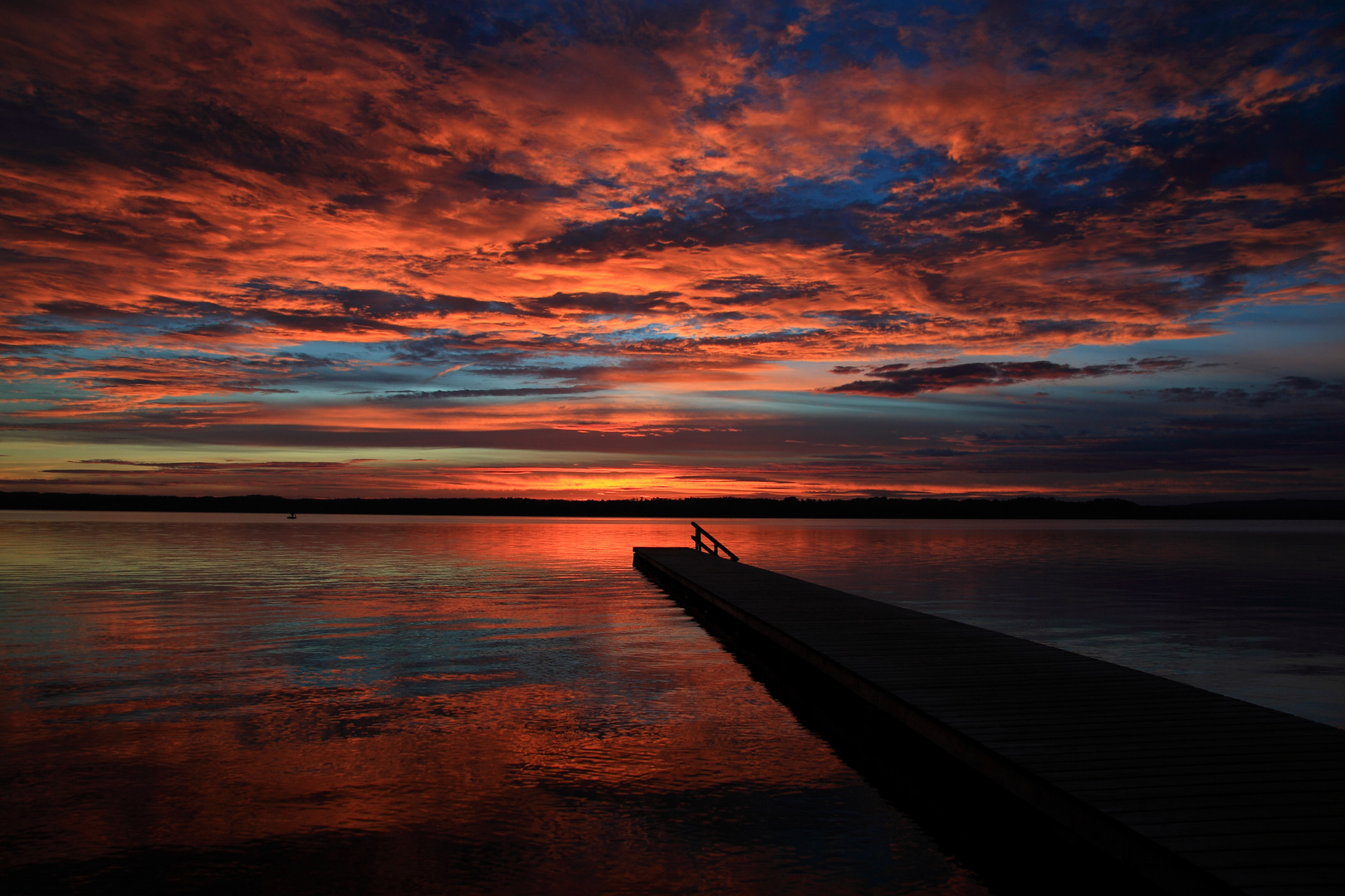 Sunset am Starnberger See