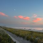 Sunset   am Strand Hiddensee