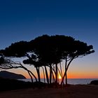 Sunset am Strand von Baratti