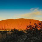 Sunset am Uluru