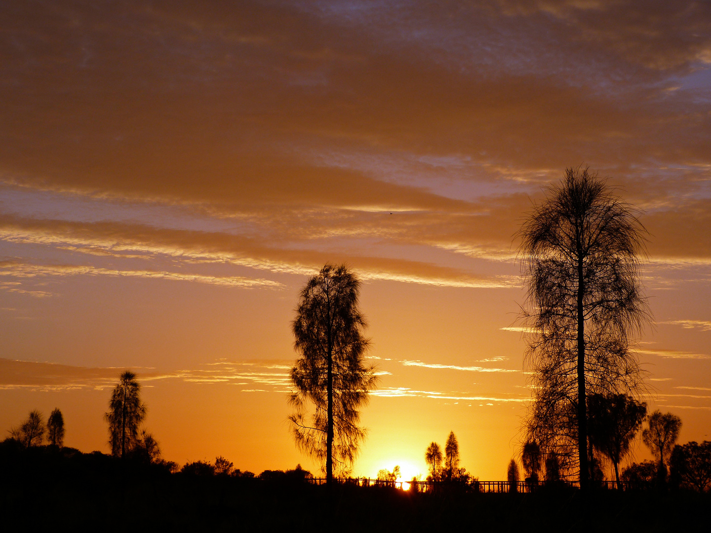 Sunset am Uluru (Ayers Rock), Australien