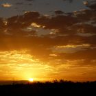 Sunset am Uluru ...