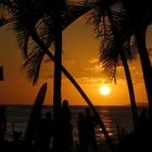 Sunset am Waikiki Beach