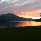 sunset am Wolfgangsee