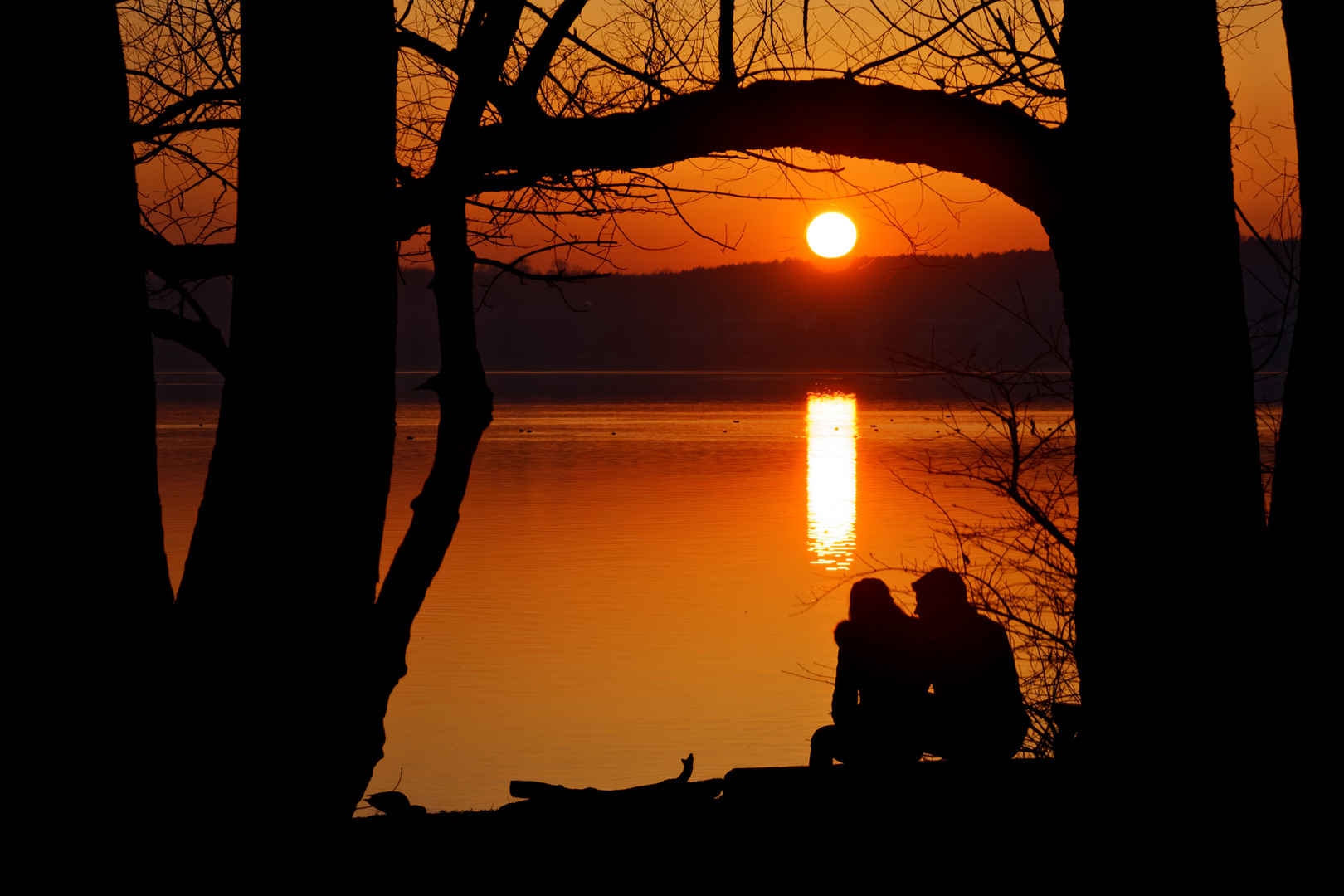 Sunset am Zugersee