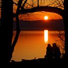 Sunset am Zugersee