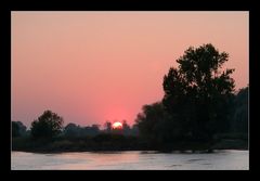 Sunset an der Lesum