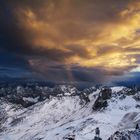 Sunset an der Zugspitze