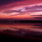 Sunset an einem Brandenburger See