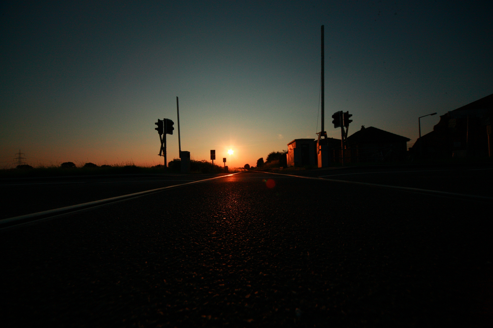 Sunset and Railways 2