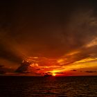 Sunset And Stormclouds