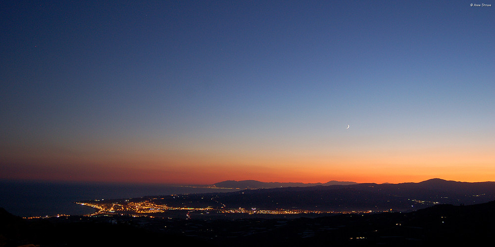 Sunset Andalusien