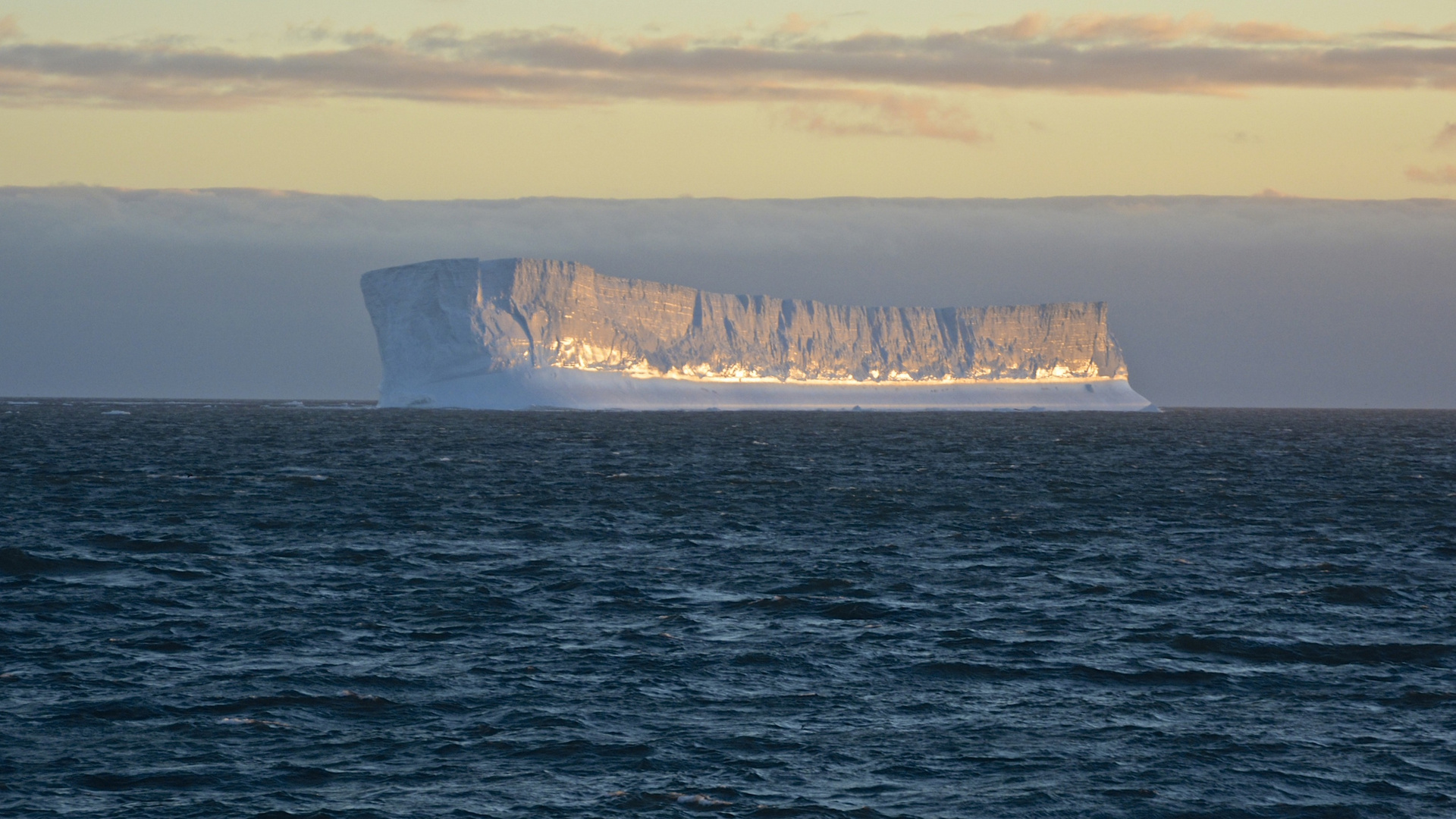 SUNSET-ANTARCTICA