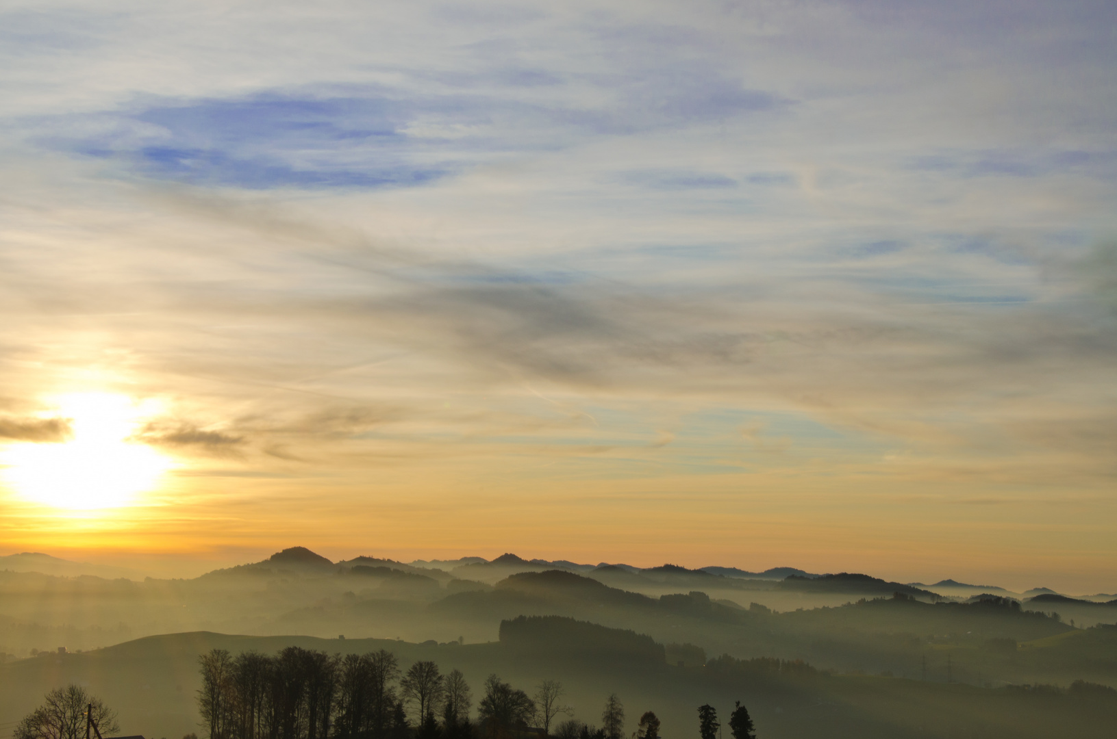 Sunset Appenzell