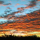 Sunset- argentinische Atlantikküste bei Puerto Madryn