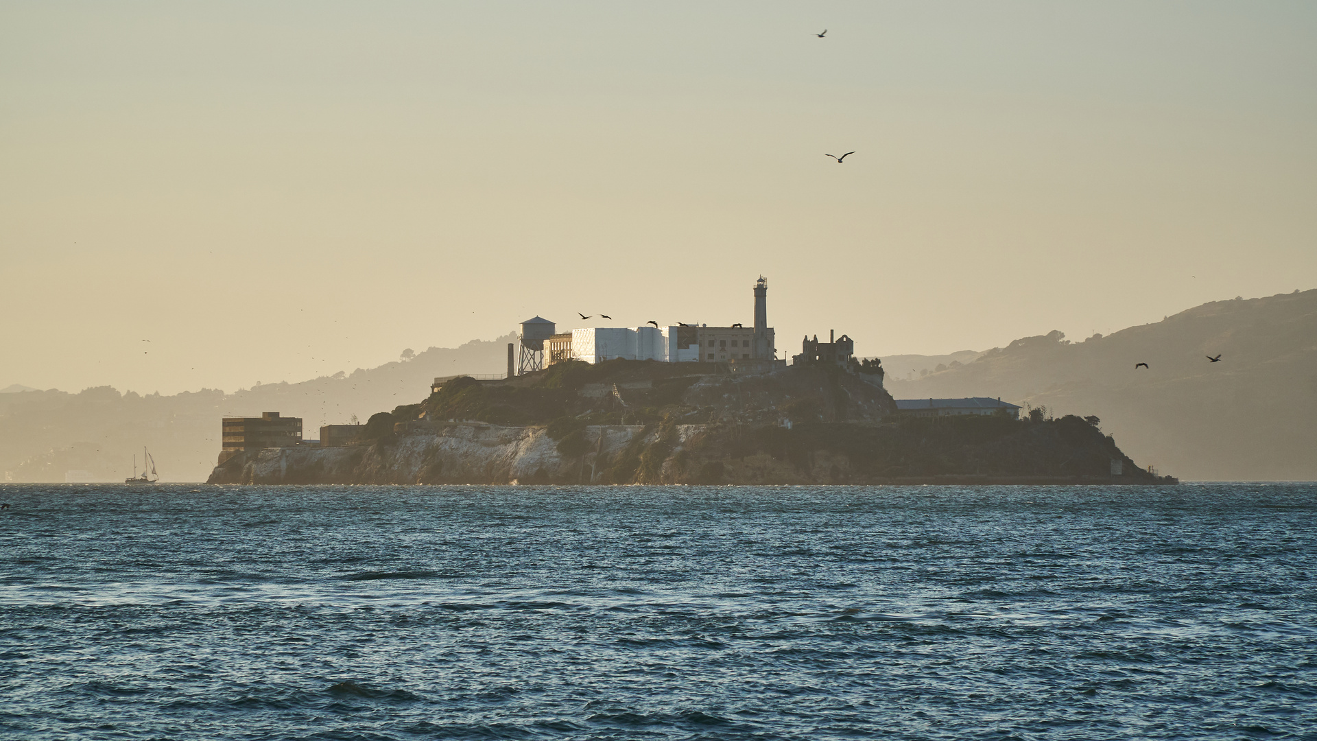 Sunset at Alcatraz