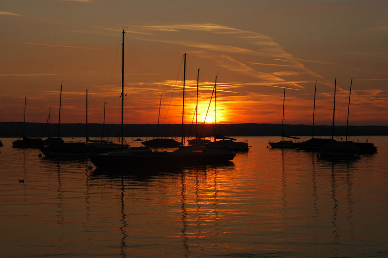 Sunset at Ammersee