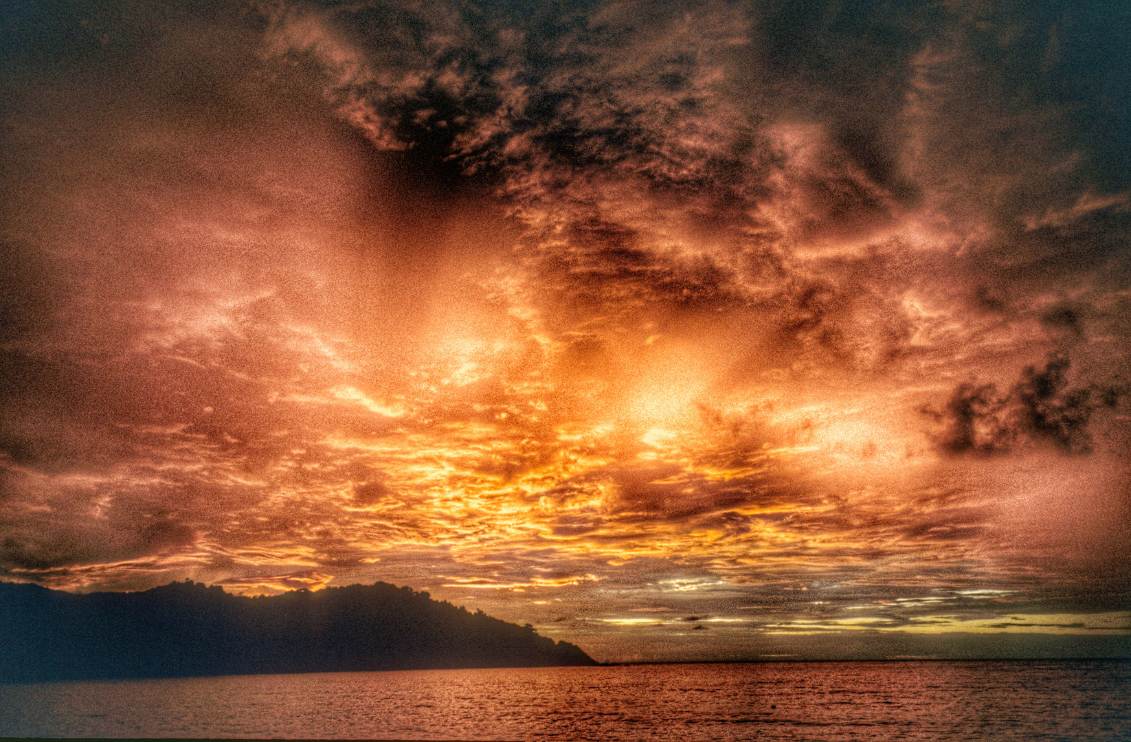 Sunset at Andilana Beach, Nosy Be, Madagascar 