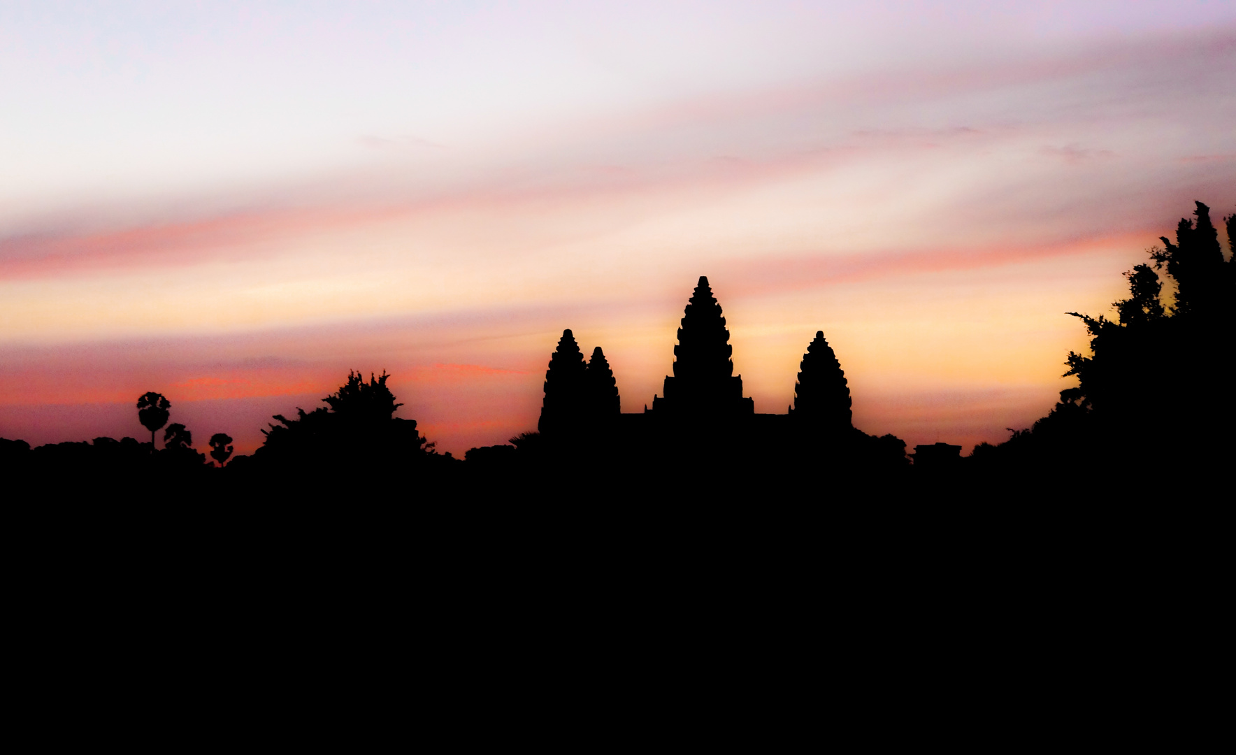 Sunset at Angkor Wat