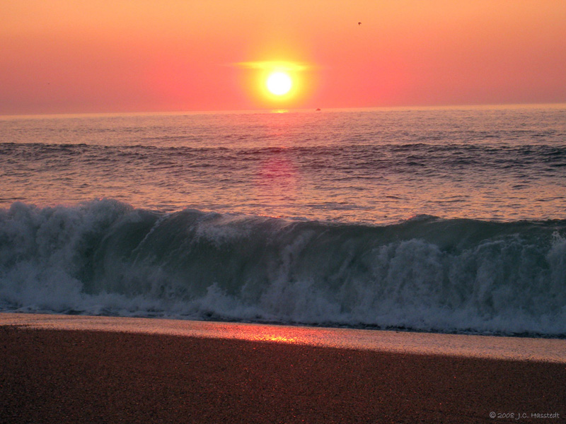 Sunset at Anglet