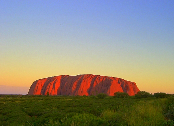 Sunset at Ayers Rock