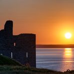 Sunset at Ballybunion Castle