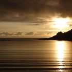 Sunset At Bannamin Beach,Papil,Burra,Shetland Islands