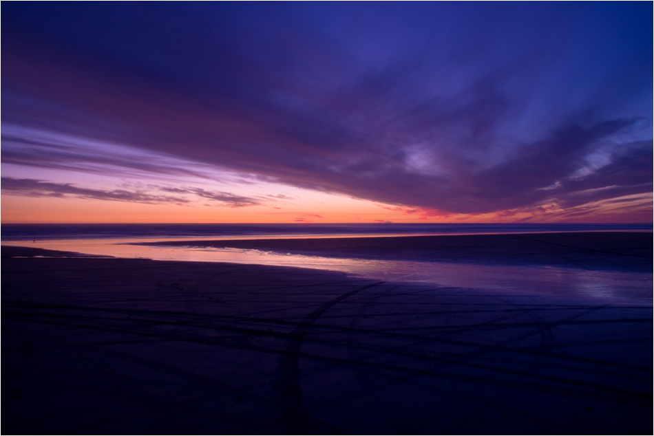 Sunset at Baylys Beach | New Zealand