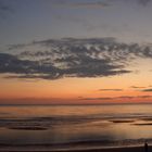 Sunset at Blackpool's beach