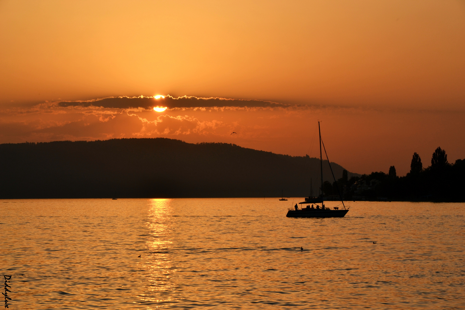 Sunset at Bodensee