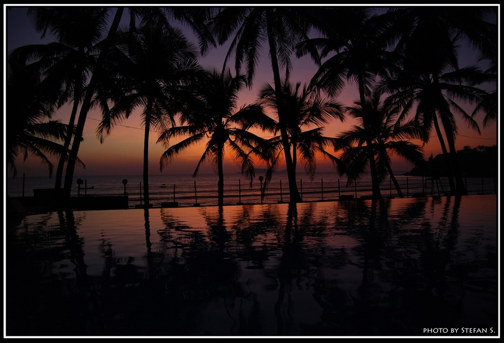 Sunset at Bogmallo Beach 2