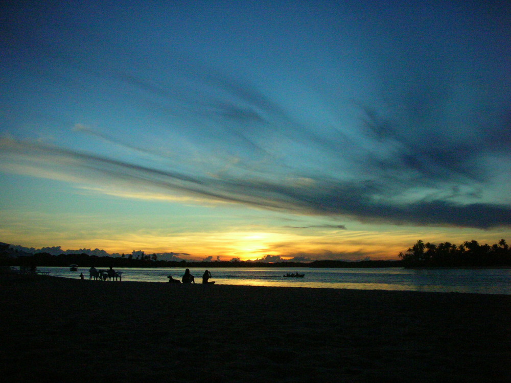 Sunset at Boipeba Island